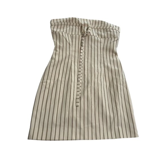 Lioness Dresses & Skirts - Lioness Club Lioness Mini Dress in Cream Stripe